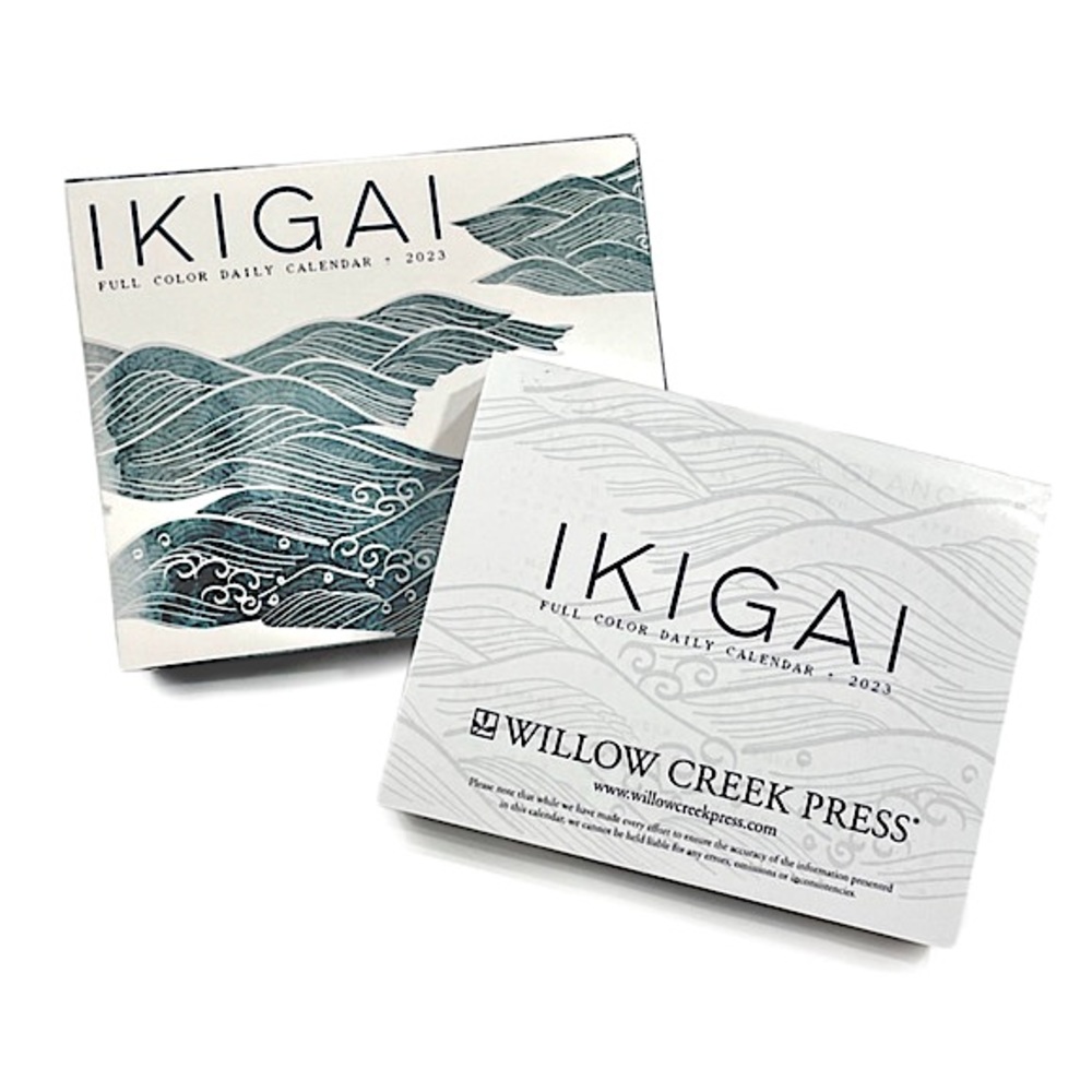 🎁 IKIGAI Full Color Daily Calendar 1 box NWOT